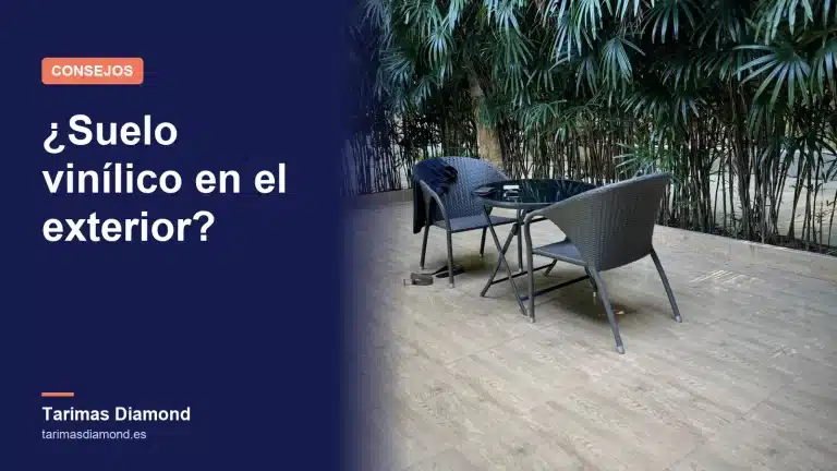 ¿Se puede poner suelo vinílico en el exterior? Te lo contamos claro