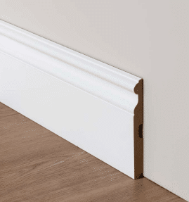 Rodapie Lacado Blanco Especial Modelo 4 200×12