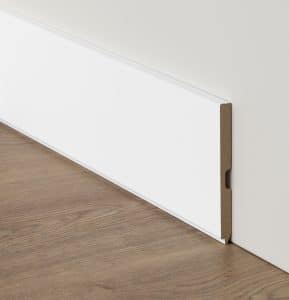 Rodapie Lacado Blanco Especial Modelo 7 120×12