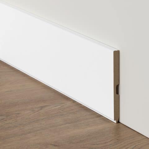 Rodapie Lacado Blanco Especial Modelo 7 100×12